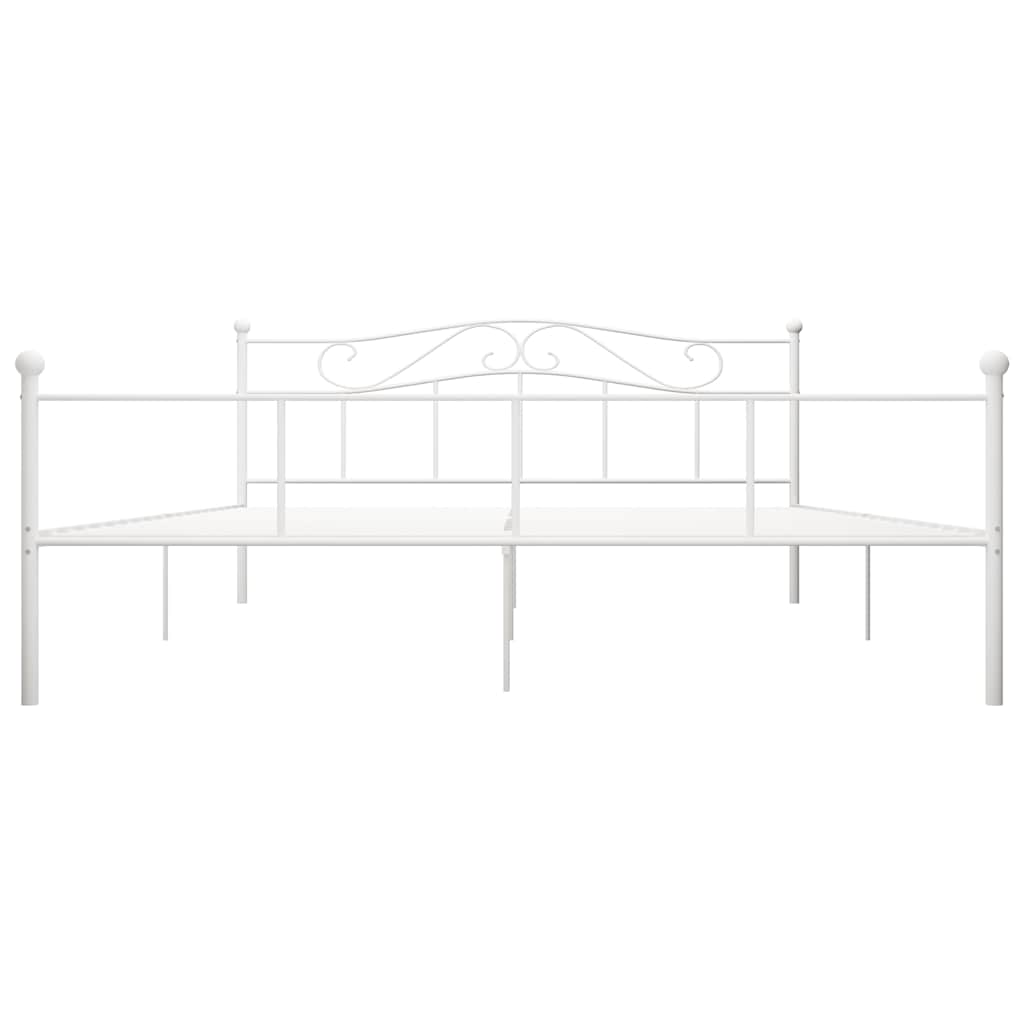 Giroletto Bianco in Metallo 180x200 cm | homemem39