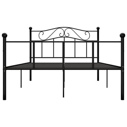 Giroletto Nero in Metallo 120x200 cm | homemem39