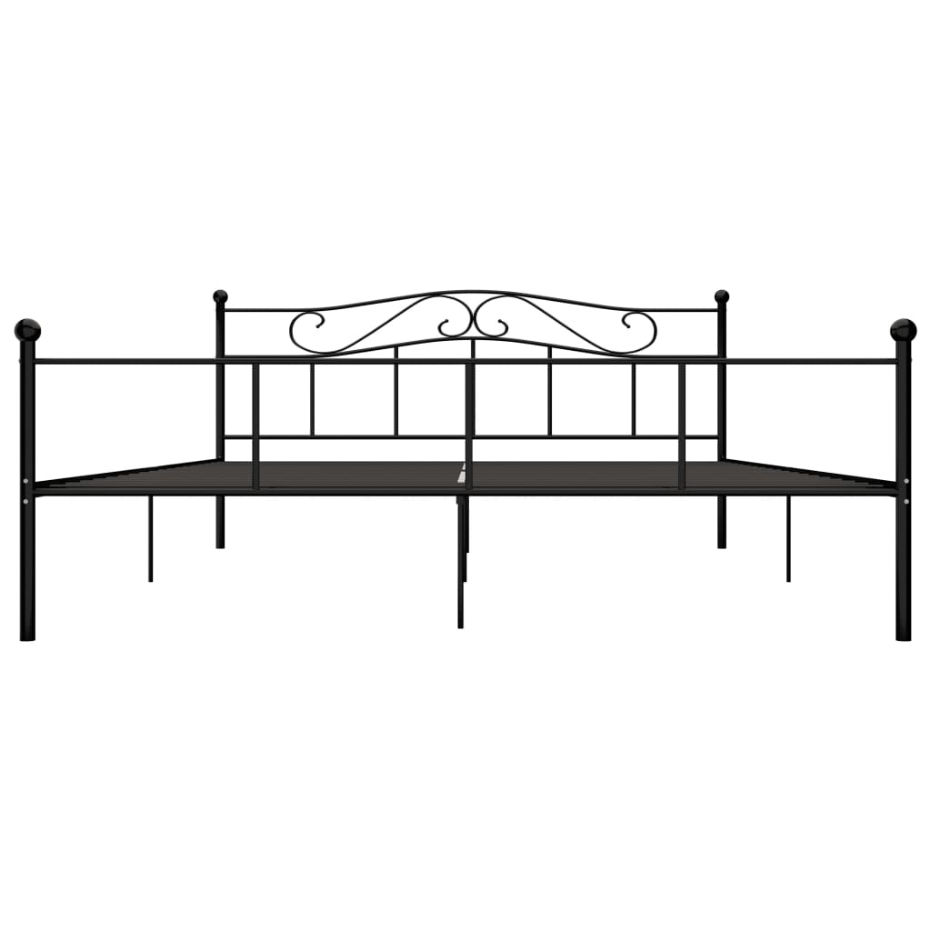 Giroletto Nero in Metallo 200x200 cm | homemem39