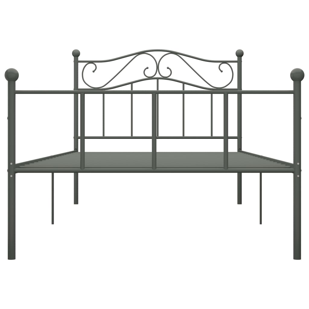 Giroletto Grigio in Metallo 100x200 cm | homemem39