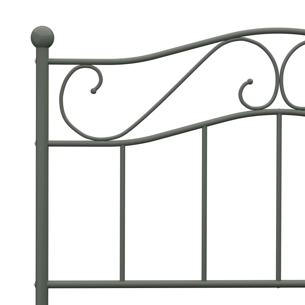 Giroletto Grigio in Metallo 100x200 cm | homemem39