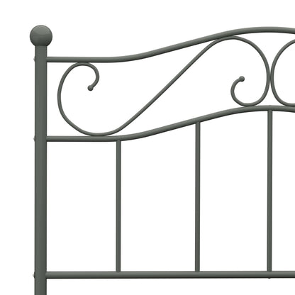 Giroletto Grigio in Metallo 100x200 cm | homemem39