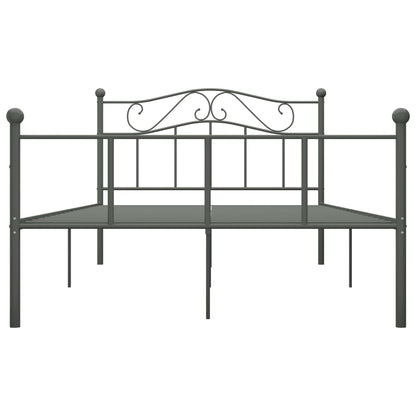 Giroletto Grigio in Metallo 160x200 cm | homemem39