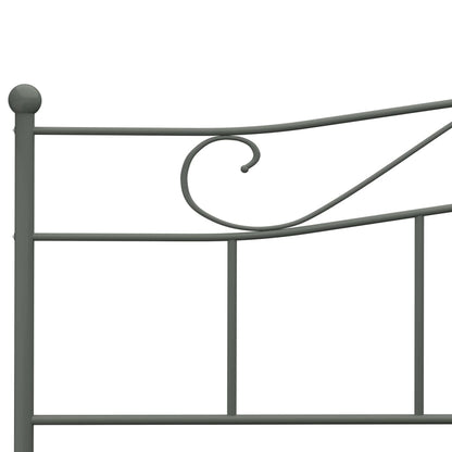 Giroletto Grigio in Metallo 180x200 cm | homemem39