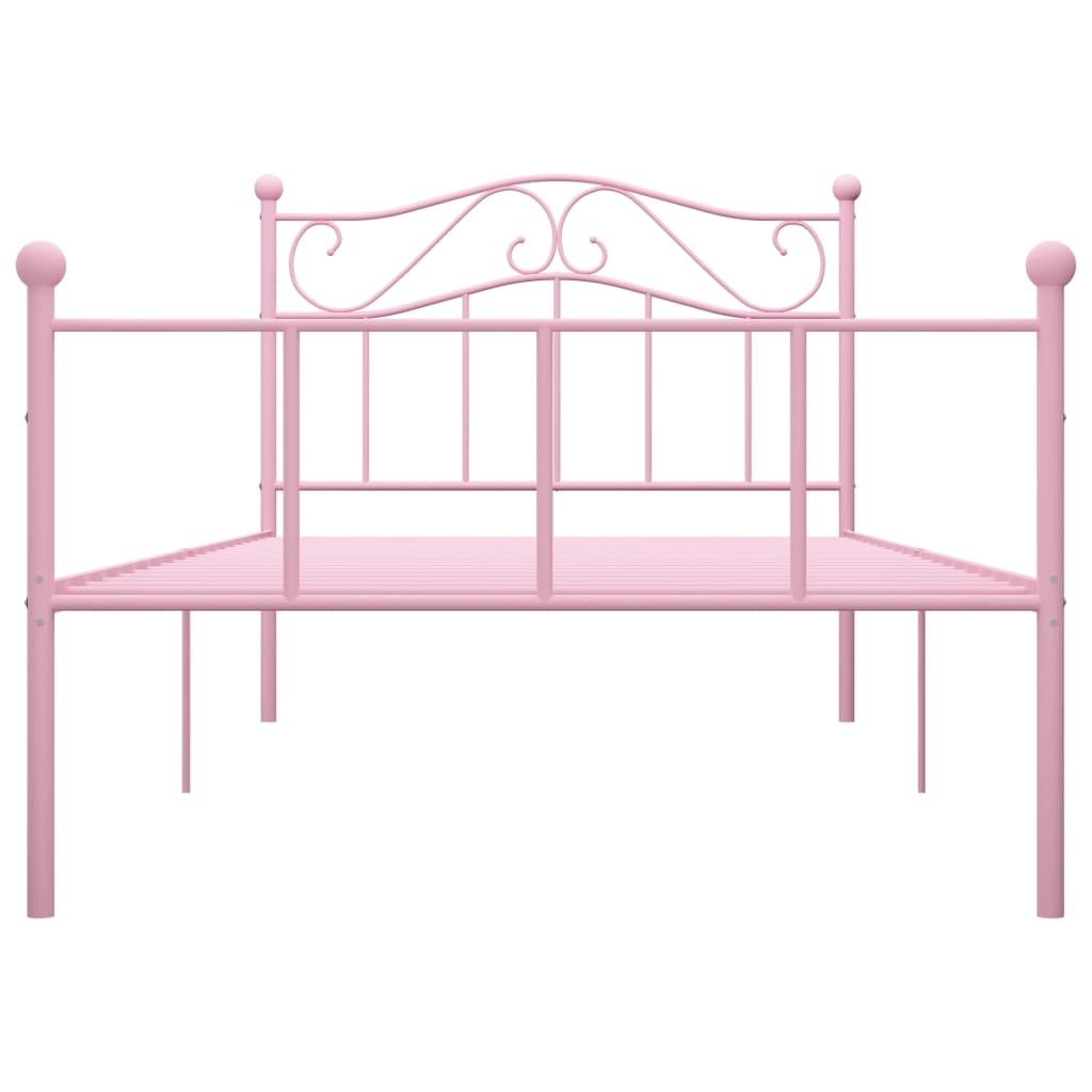 Giroletto Rosa in Metallo 90x200 cm | homemem39