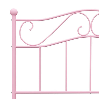 Giroletto Rosa in Metallo 90x200 cm | homemem39