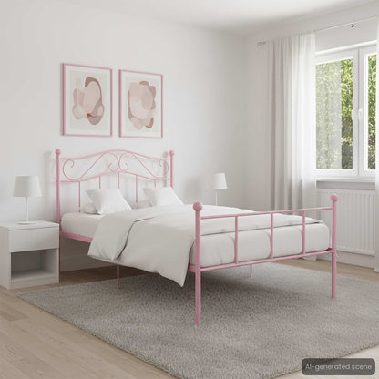 Giroletto Rosa in Metallo 100x200 cm