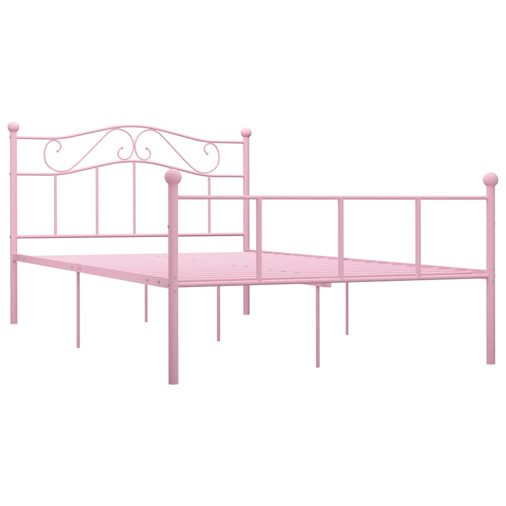 Giroletto Rosa in Metallo 140x200 cm | homemem39