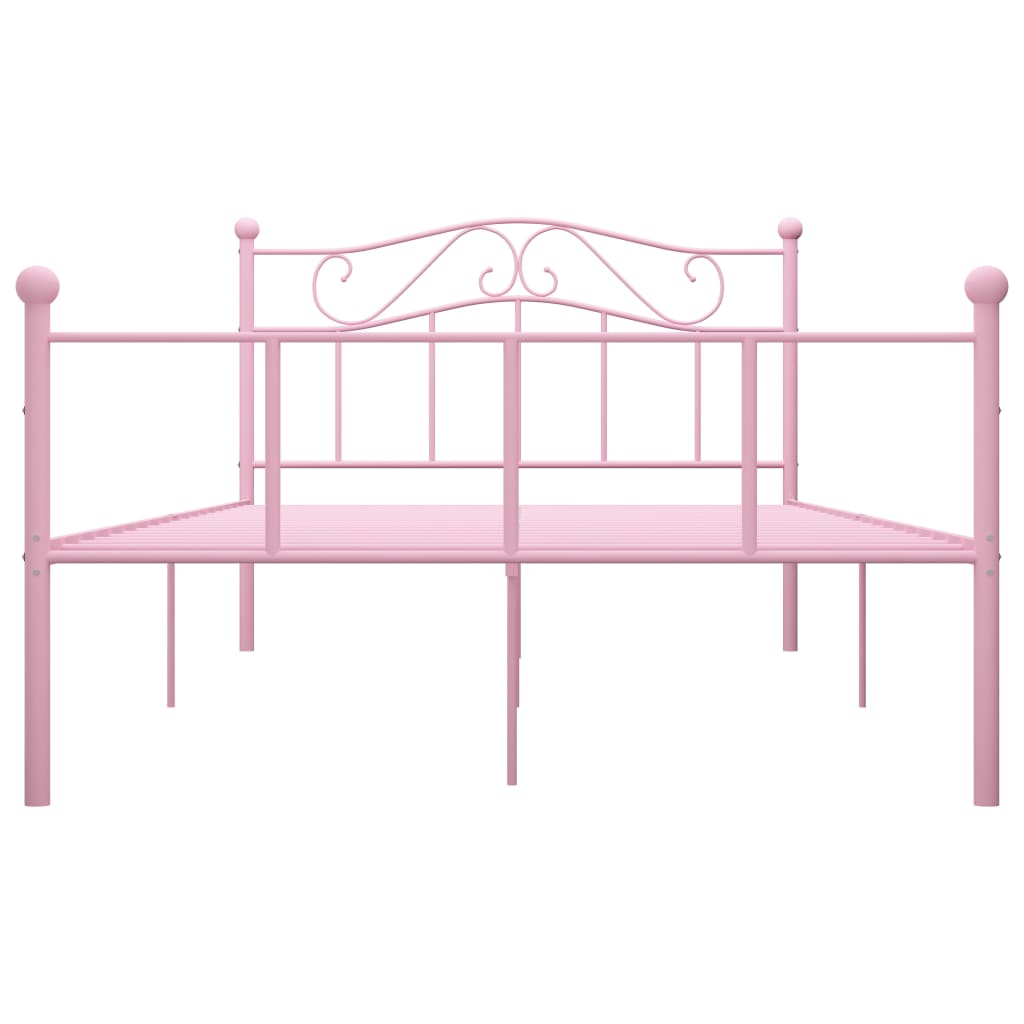 Giroletto Rosa in Metallo 160x200 cm | homemem39