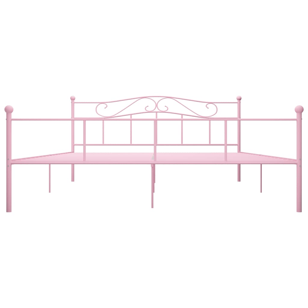 Giroletto Rosa in Metallo 180x200 cm | homemem39