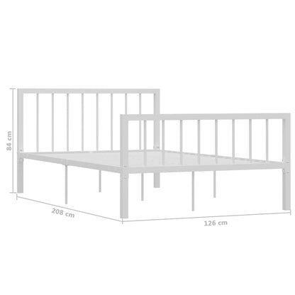 Giroletto Bianco in Metallo 120x200 cm | homemem39