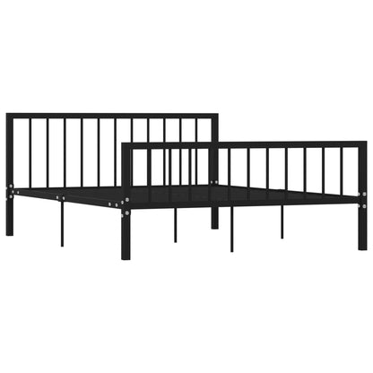 Giroletto Nero in Metallo 160x200 cm | homemem39