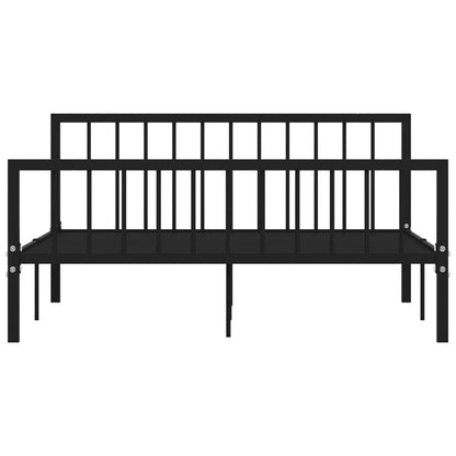 Giroletto Nero in Metallo 160x200 cm | homemem39