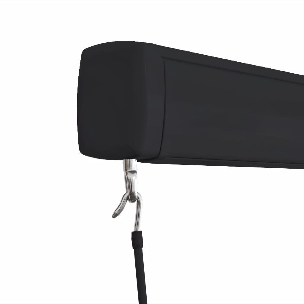 Tenda a Cassonetto Manuale 350x250 cm Blu e Bianca - homemem39