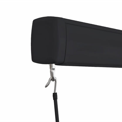 Tenda a Cassonetto Manuale 350x250 cm Blu e Bianca - homemem39