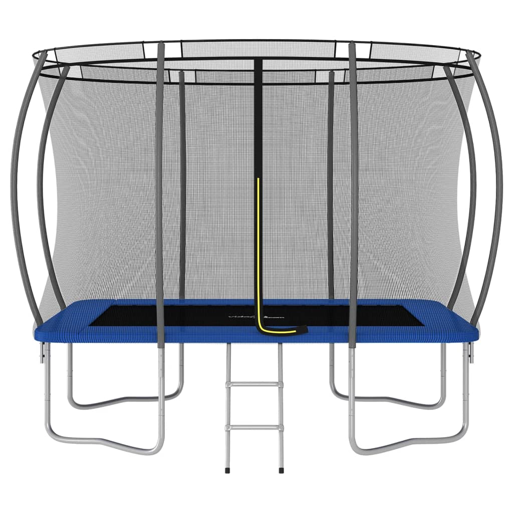 Set Trampolino Rettangolare 274x183x76 cm 150 kg