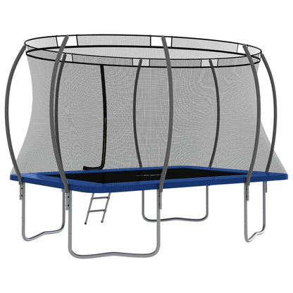 Set Trampolino Rettangolare 335x244x90 cm 150 kg