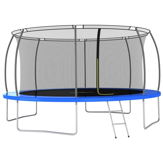 Round Trampoline Set 460x80 cm 150 kg