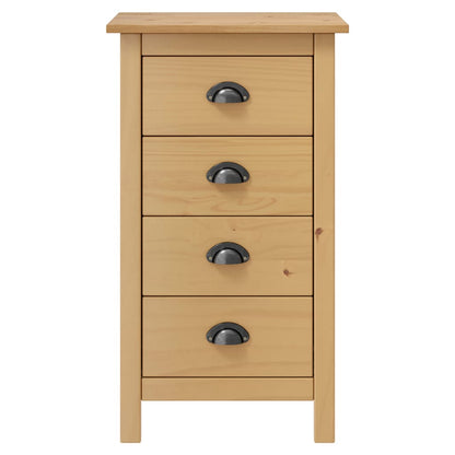 Credenza Hill 46x35x80 cm Legno Massello di Pino - homemem39