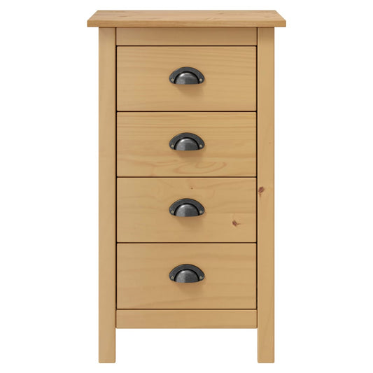 Credenza Hill 46x35x80 cm Legno Massello di Pino - homemem39