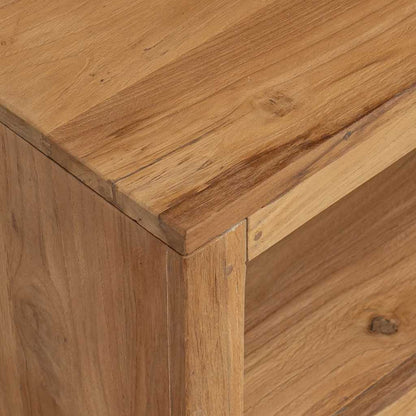 Tavolino da Salotto 110x60x40 cm in Legno Massello di Teak | homemem39