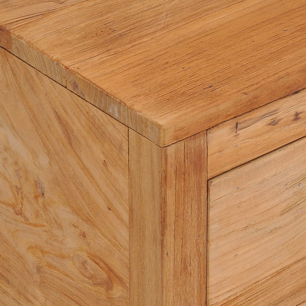 Credenza 125x30x75 cm in Legno Massello di Teak