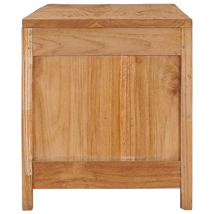 Mobile Porta TV 100x30x35 cm in Legno Massello di Teak | homemem39