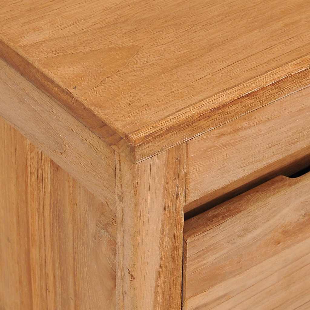 Mobile Porta TV 100x30x35 cm in Legno Massello di Teak | homemem39