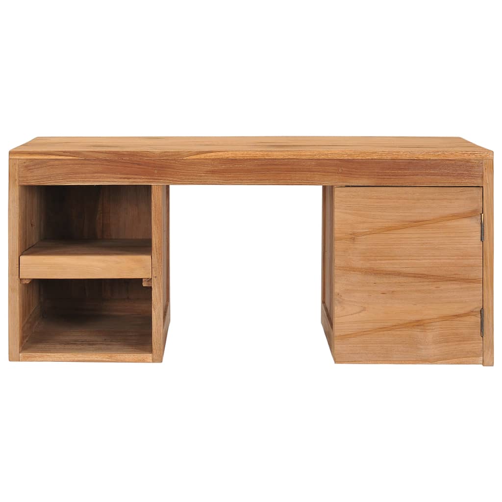 Tavolino da Salotto 90x50x40 cm in Legno Massello di Teak | homemem39