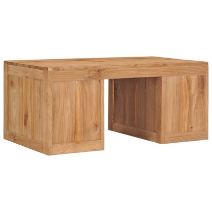 Tavolino da Salotto 90x50x40 cm in Legno Massello di Teak | homemem39