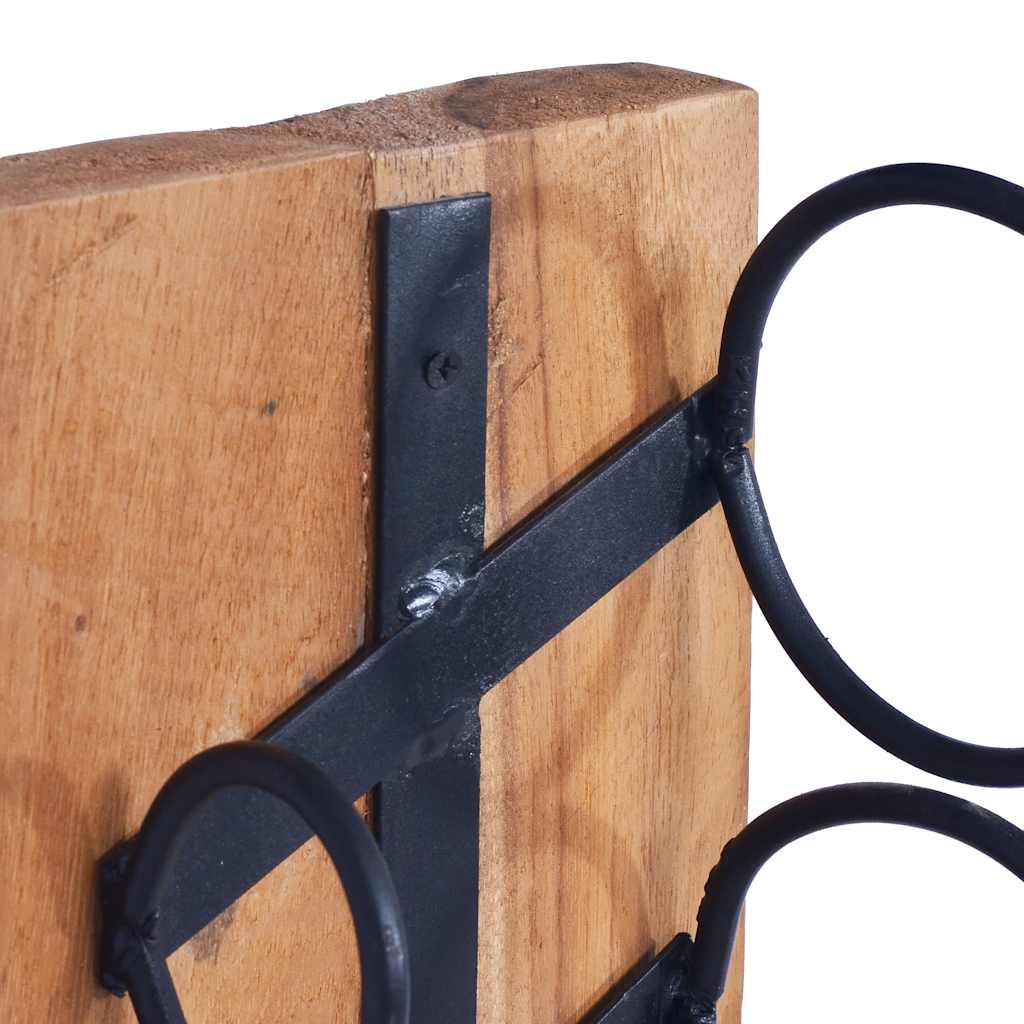 Cantinetta per 6 Bottiglie 35x35x100 cm in Legno di Teak - homemem39