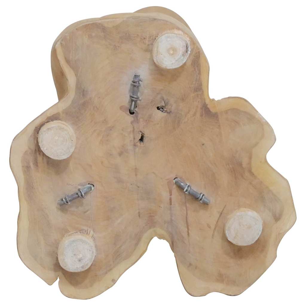 Cantinetta per 8 Bottiglie 40x30x80 cm in Legno di Teak - homemem39