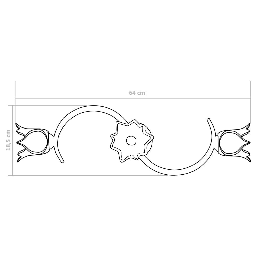 Lampadario con Paralumi in Vetro per 3 Lampadine E14 Tulipano | homemem39