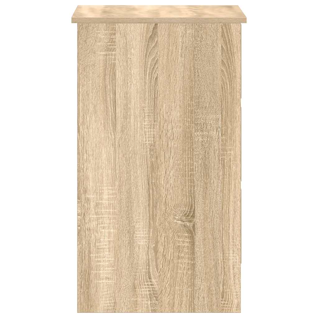 Scrivania Rovere Sonoma 90x45x76 cm in Legno Multistrato - homemem39
