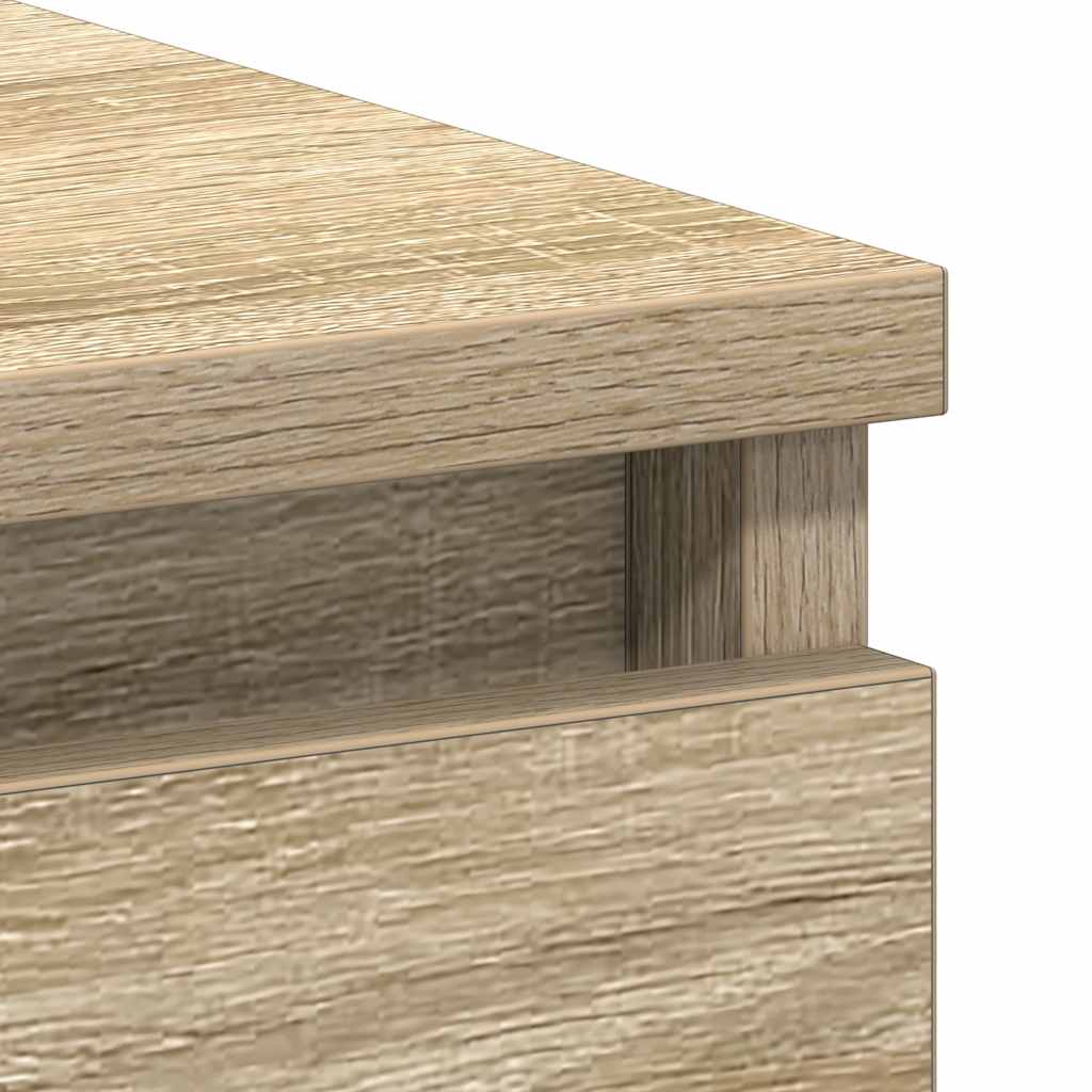 Scrivania Rovere Sonoma 90x45x76 cm in Legno Multistrato - homemem39