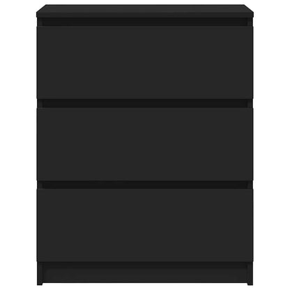 Credenza Nera 60x35x76 cm in Legno Multistrato