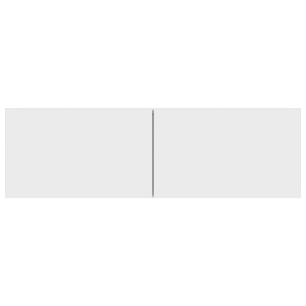 Mobile Porta TV Bianco 100x30x30 cm in Legno Multistrato - homemem39