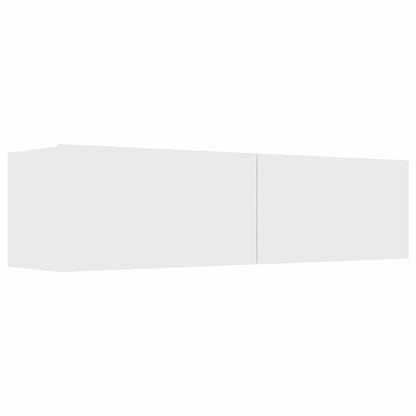 Mobile Porta TV Bianco 120x30x30 cm in Legno Multistrato - homemem39