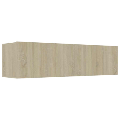 Mobile Porta TV Rovere Sonoma 120x30x30 cm in Legno Multistrato - homemem39