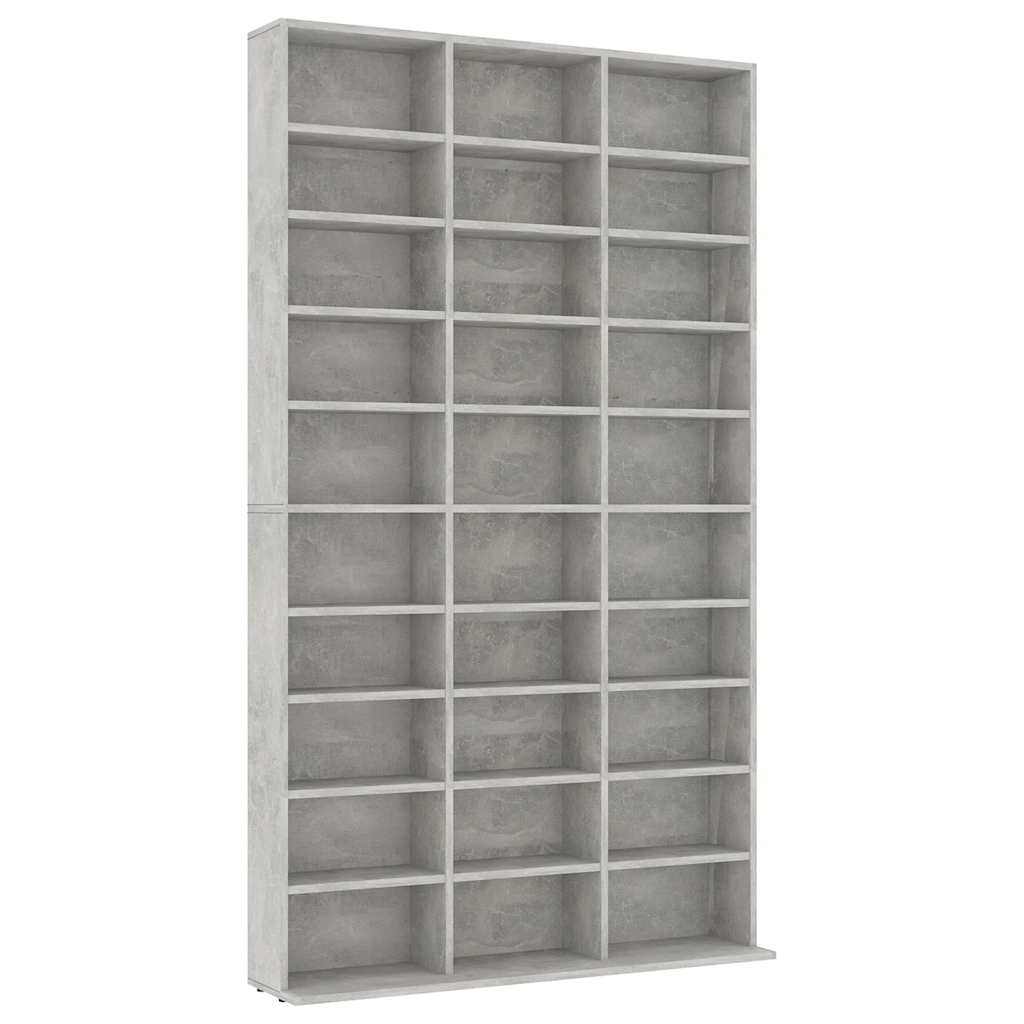 Mobile Porta TV Grigio Cemento 102x16x177,5 cm in Multistrato | homemem39