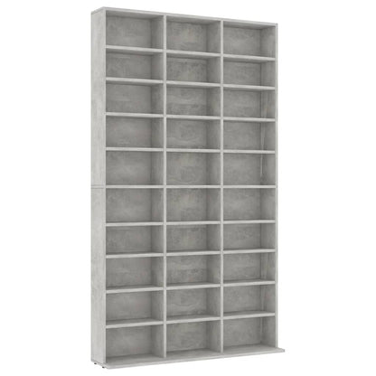 Mobile Porta TV Grigio Cemento 102x16x177,5 cm in Multistrato - homemem39