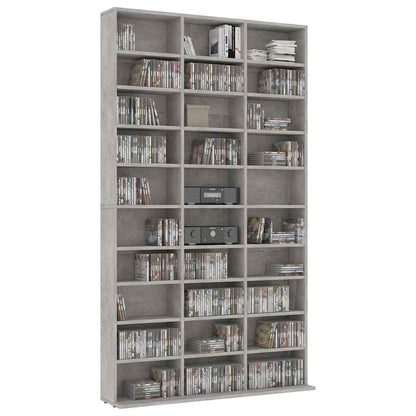 Mobile Porta TV Grigio Cemento 102x16x177,5 cm in Multistrato | homemem39