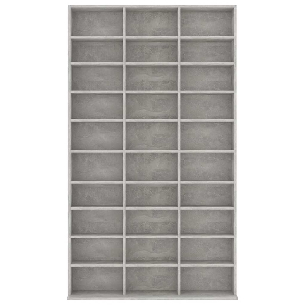 Mobile Porta TV Grigio Cemento 102x16x177,5 cm in Multistrato | homemem39