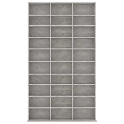 Mobile Porta TV Grigio Cemento 102x16x177,5 cm in Multistrato | homemem39