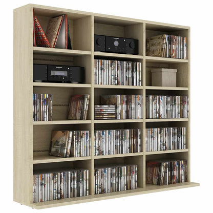 Armadietto CD Rovere Sonoma 100x23x89,5 cm in Legno Multistrato
