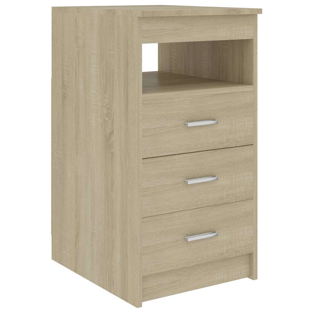 Cassettiera 40x50x76 cm in legno multistrato