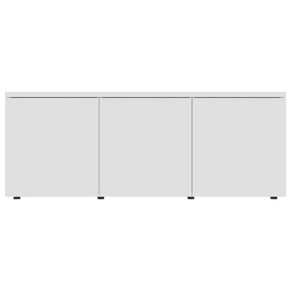 Mobile Porta TV Bianco 80x34x30 cm in Legno Multistrato - homemem39