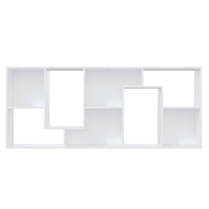 Libreria Bianca 67x24x161 cm in Legno Multistrato | homemem39