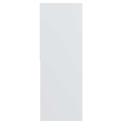 Libreria Bianca 67x24x161 cm in Legno Multistrato | homemem39