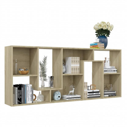 Libreria Rovere Sonoma 67x24x161 cm in Legno Multistrato | homemem39